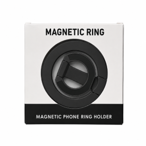 Magnetic Phone Ring Holder - Black